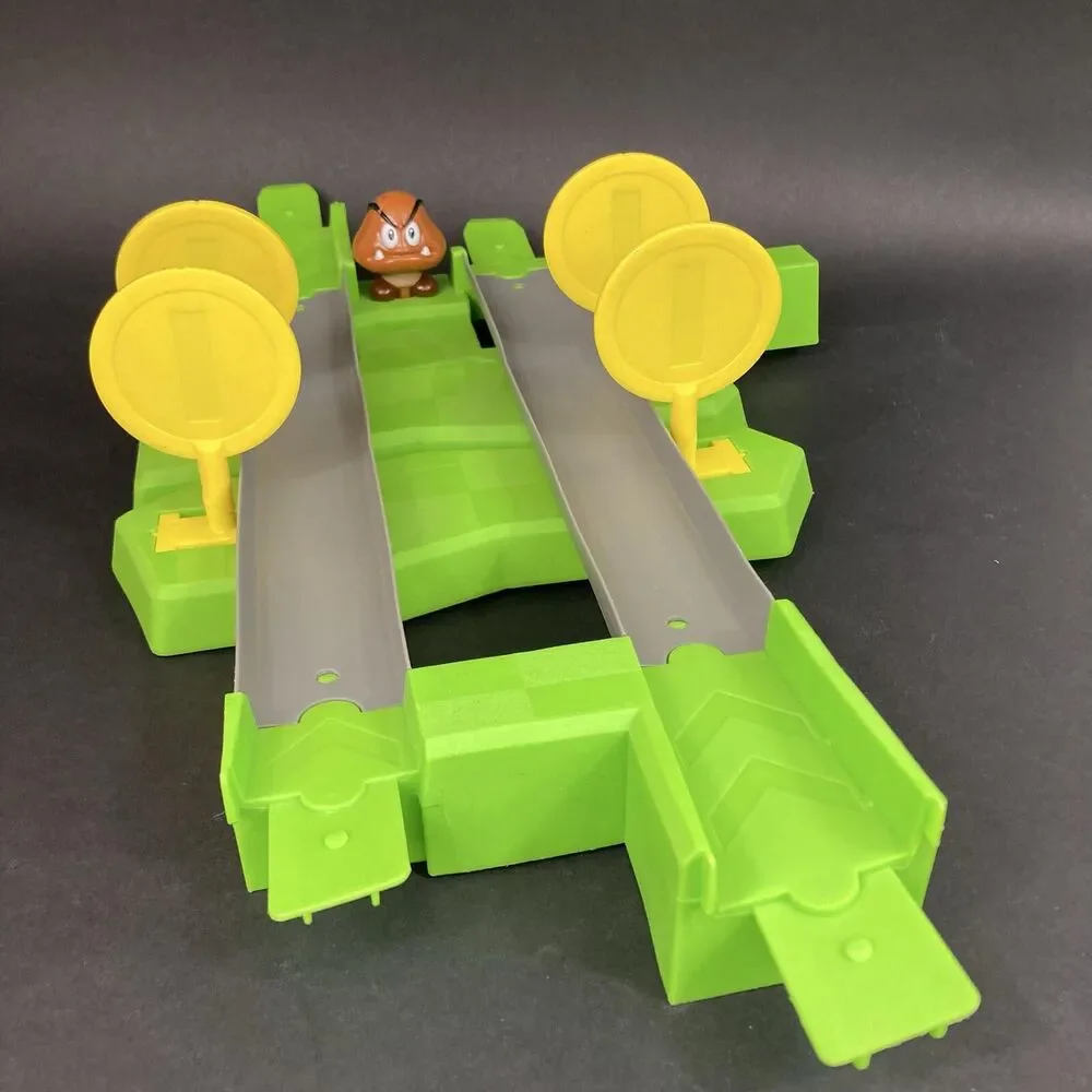 Hot Wheels x Mario Kart Tracks-Replacement Part Lot-Piranha-Castle-Launcher-Toad